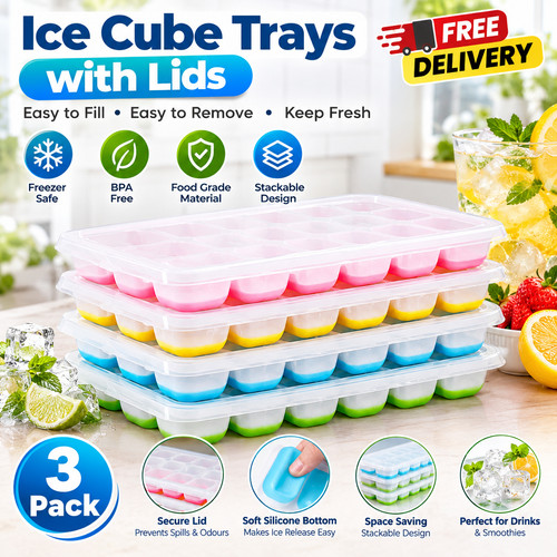 Ice cube trays with - cube,