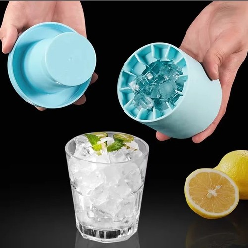 Silicone ice cube - ice, cup