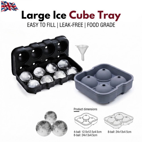 Large ice cube - ice, ball
