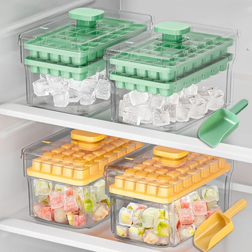 Ice cube tray - with, bin
