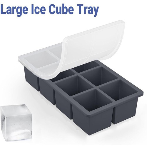 Large ice cube tray square - cube,