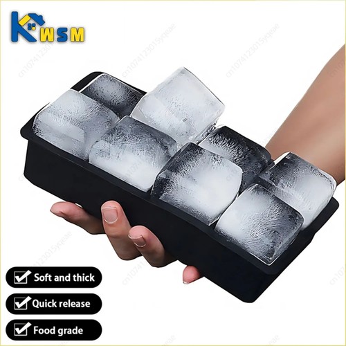 Large silicone ice cube - ice,