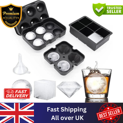 Grid silicone ice - 6, cube