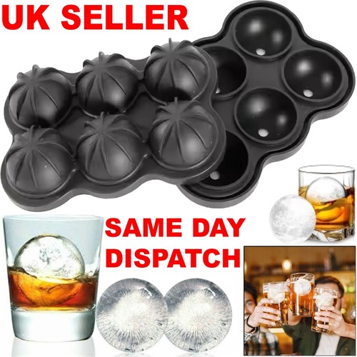 Silicone sphere mould large - silicone, 6