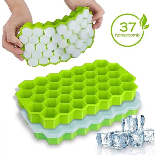 Silicone ice cube trays - silicone, with