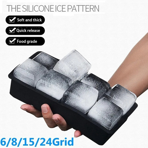 Large silicone ice - large, tray
