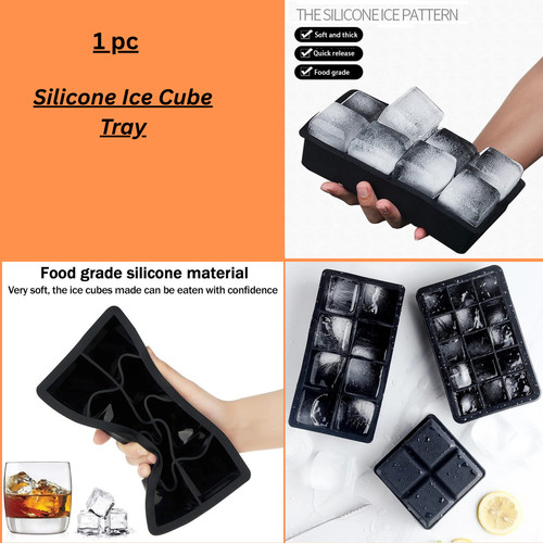 Large silicone ice cube tray - ice,