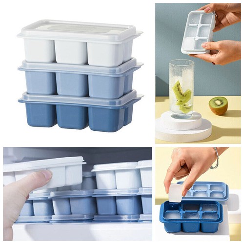 Ice cube tray maker mold - 3x,