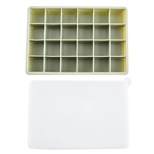 Grid square ice cube - square,