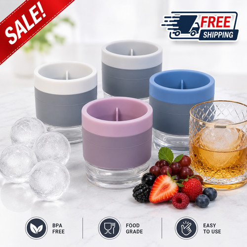 Large ice ball maker tray - ice,